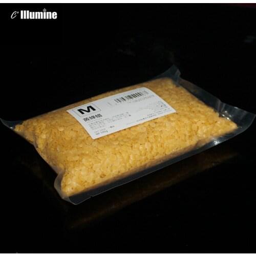 Material Handmade Lipstick Natural Yellow Beeswax Grain Material Handmade Lipstick Edible cosmetic grade 1000g Free Ship