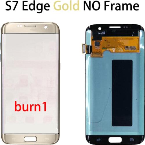 Original 5.5" AMOLED with dead dot replacement LCD For SAMSUNG Galaxy S7 edge G935 G935F Display+Touch Screen Digitizer Assembly