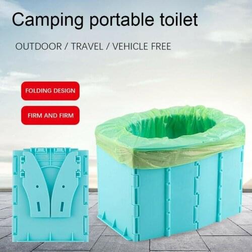 Portable Travel Folding Toilet Urinal Mobile Seat for Baby Camping Hiking Long Trip Convenient Car Potty Toilet Vehicular Urinal