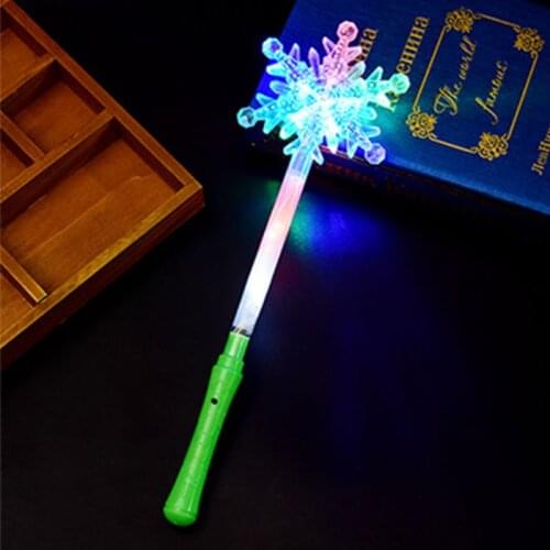 LED Flashing Glow Headband Cosplay Light Hairband Concert Wand Stick Star Snowflake Flashing Sticks