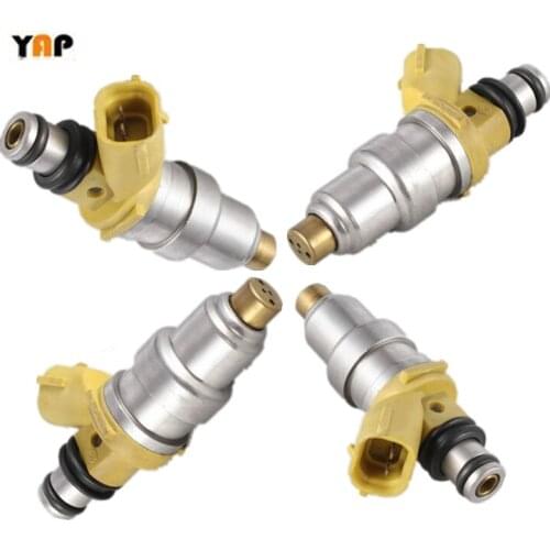 Used Fuel Injector (4) FOR FITTOYOTA COROLLA AE100 5AFE 1.5L L4 23250-15030 23209-15030 1993-1997