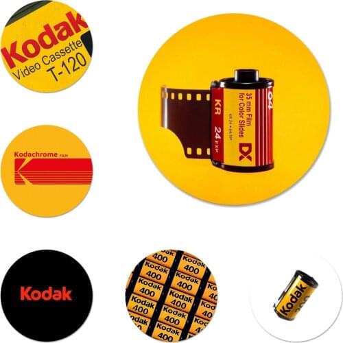 Japanese film Kodak Badge Brooch Pin Accessories For Clothes Backpack Decoration gift