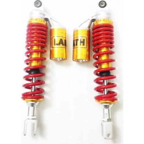 360mm 380mm Motorcycle frok Air Shock Absorber Rear Suspension for honda yamaha suzuki Kawasaki Aprilia Benelli KTM ATV