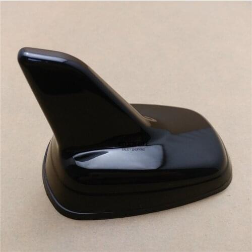 1pc Car BLACK Shark Fin Decor Antenna Aerial Sticker Trim For VW Volkswagen Passat B8 2016