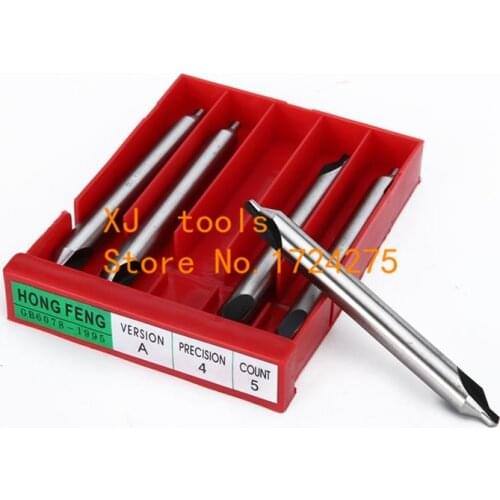 2.0*5*100mm 5pcs/set 5 mm petiole 60 degrees High quality HSS Long center drill Pilot drill Free shipping