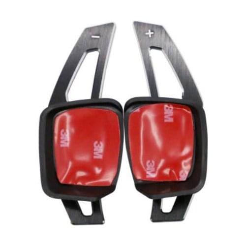 Car styling 2pcs/set Steering Wheel DSG Paddle Extension Shifter for Volkswagen Golf GTI & R MK7 GOLF 7 MK7 NEW POLO Lamando