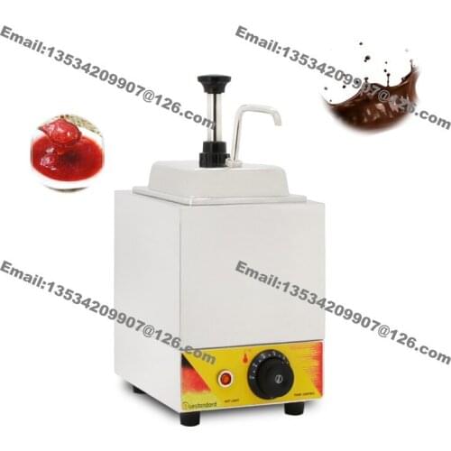 Free Shipping Popular Stainless Steel Restaurant Catering 1 Pump Sauce Dispenser Warmer with Thermostat