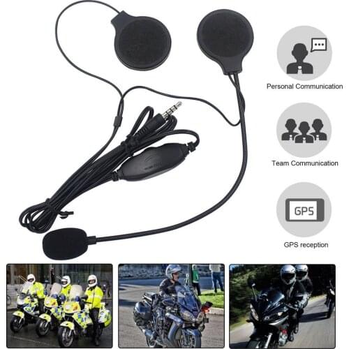 Motorcycle Helmet Headsets With Microphone Waterproof Windproof Stereo Headphones With MP3/4 Motorcycle Helmet Walkie Talkie