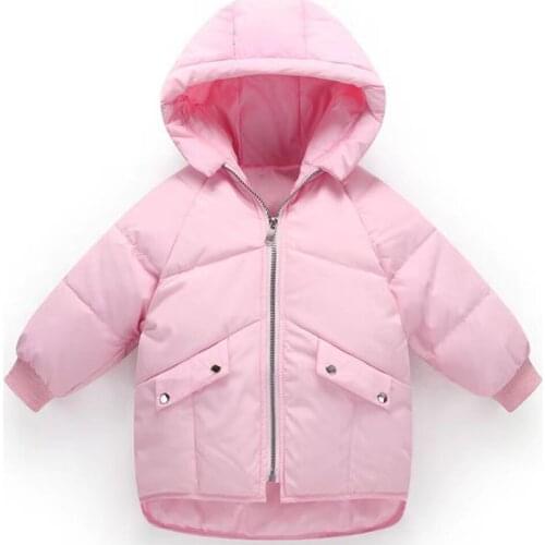 Hot Sale Down Parkas Boy Winter Clothes For Toddler Kids Girls Autumn Winter Fashion Trend Warm Coats Baby Girls Boys Clothing