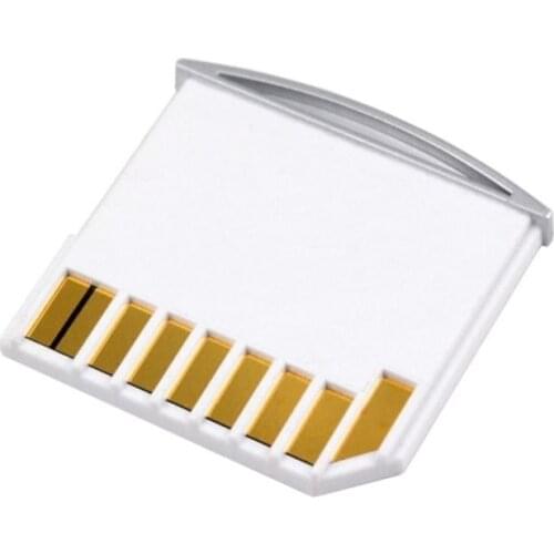 Micro SD TF to SD Card Kit Mini Adaptor for Extra Storage Mac book Air / Pro / Retina White