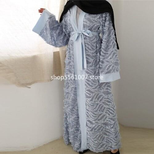 Muslim Women Dress Dubai Abaya Kimono Ramadan Hijab Arabic Caftan Turkish Islamic Clothing Kaftan Robe Musulman Bangladesh Islam