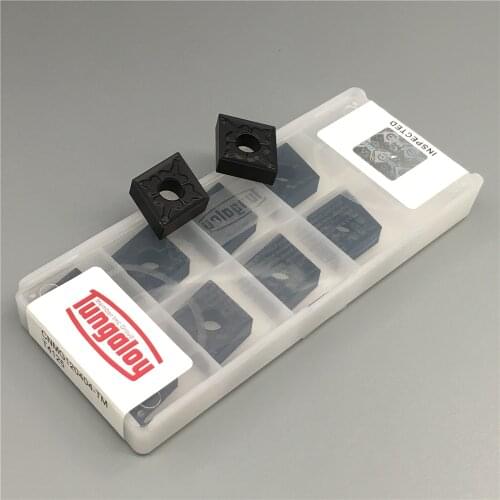 10pcs Tungaloy CNMG120404 TM T4125 cutter for machine type CNMG 120404 TM External Turning cutter CNC Carbide Insert For steel