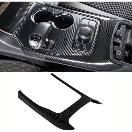 Car Interior Gear Shift Box Panel Cover Trim For Jeep Grand Cherokee 2010-2018 Mouldings ABS Car Styling Accessories 1pcs/set