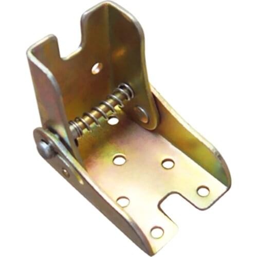Support Bracket Steel Self Lock Bed Leg Hinge Sofa Chair Connector Hinge Leg