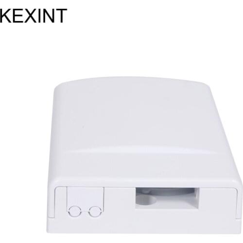 Wholesale 86 Type ABS PC Indoor FTTH SC Fiber Optic Face Plate Fiber MiNi Terminal Box Without Pigtail and Adaptor/ 10pieces