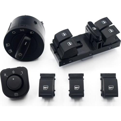 Headlight Mirror Window Switch For VW jetta mk5 golf 5 6 tiguan passat b6 CC 1K0 941 431Q 1F0 959 855 1K4 959 857 1K0 959 565H