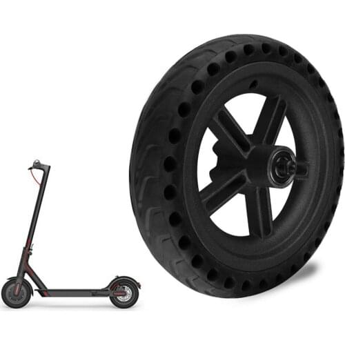 Electric Scooter Tire Solid Replacement Hub High Quality Convenient Anti-Slip Honeycomb Tires for Xiaomi M365 Electric Scooter