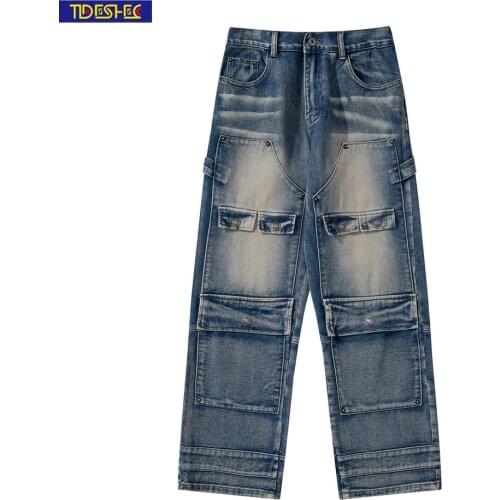 TIDESHEC Straight Jeans For Men