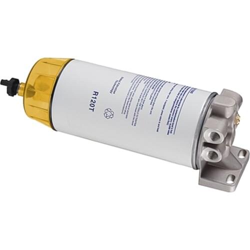 Fuel Filter R120T Racor 4120R10 Fuel Filter (10 Micron / Clear Bowl) For Outboard Motor RAC-4120R10