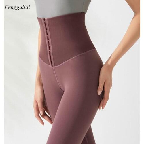 2021 Design for Womens Outer Wear Training Hip Lifting Autumn High Waist Elastic Tights Pants