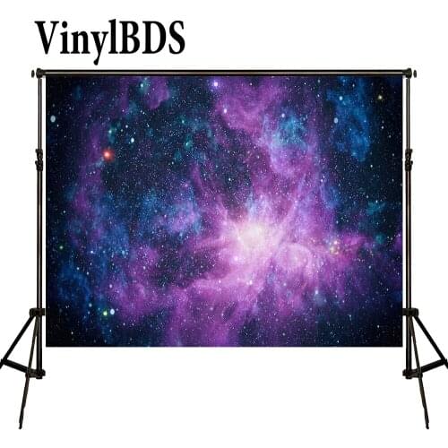 VinylBDS Photo Background Natural Children Backdrop 3d Milky Way Photo Scenery Backdrops Gorgeous Sky Photo for Kids Studio