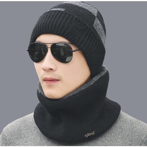 Winter Hat Skullies Beanies Hats Winter Beanies For Men Women Wool Scarf Caps Balaclava Mask Gorras Bonnet Knitted Hat