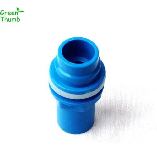 10pcs 20 mm White Black Blue Fish Tank Aquarium Water Supply Pipe Fittings Straight Plastic PVC Joints Male Thread Connector