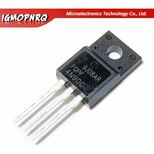 10PCS FQPF4N90C TO-220 4N90C 4N90 FQPF4N90 TO220 new MOS FET transistor