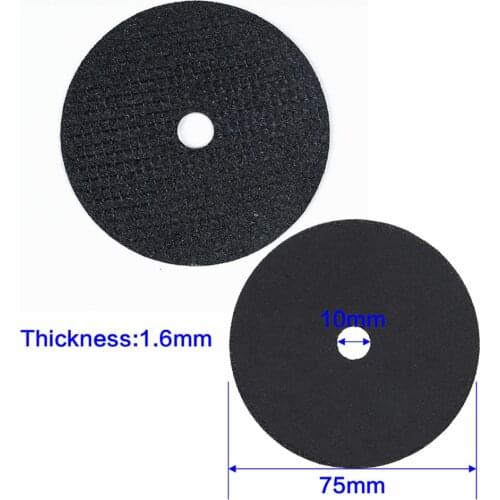 20Pcs 3/75mm Resin Cutting Disc Metal Cut Off Wheel Blade For Angle Grinder Set