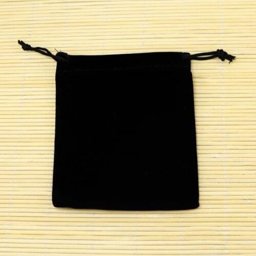 20pcs/lot Black Velvet Bags 15*20cm Large Pouches Jewelry/Phone Packing Bags Candy/Wedding Gift Bags Free Shipping