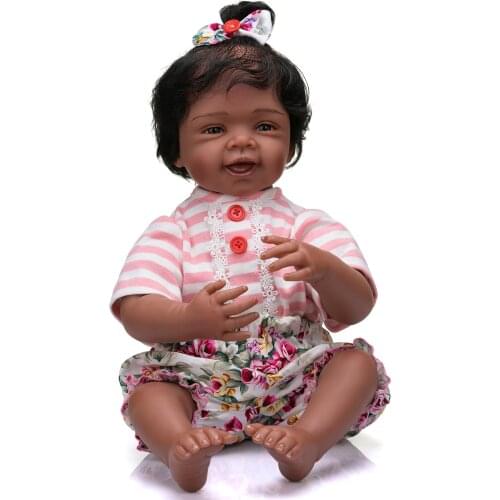 49cm Reborn Baby Dolls Newborn Sweet Face Vinyl Newborn Bebe Cloth Body Real Soft Touch Bebe Reborn Doll Kids Toy Gifts