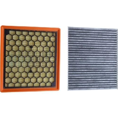 Air Filter Cabin Filter 2pcs for Buick Lacrosse 2.0t 2.4l 3.0l 2009-/regal 2008-2013/chevrolet Malibu(v300) 2012-19 Car Fiilter