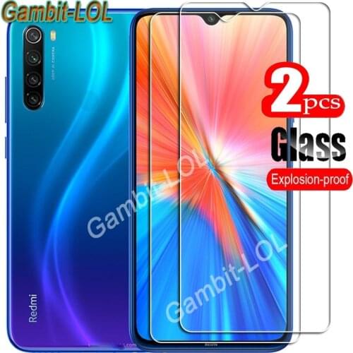 For Xiaomi Redmi Note 8 2021 Tempered Glass Protective ON Note8 6.3Inch Screen Protector Smart Phone Cover Film