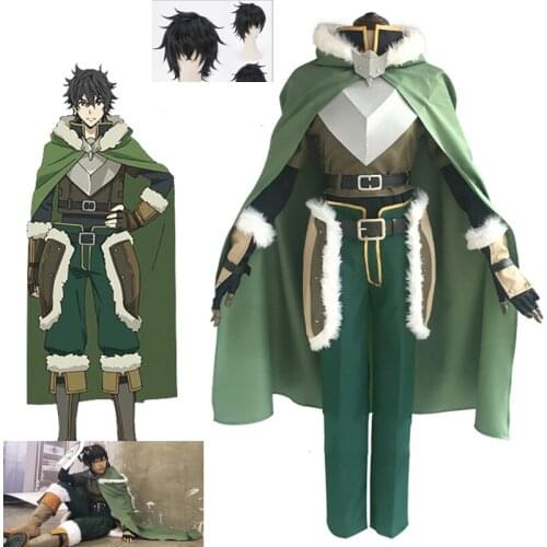 Anime Tate no Yuusha no Nariagari The Rising of the Shield Hero Naofumi Iwatani Cosplay Costume custom-made