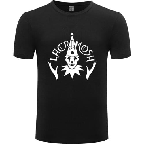 Lacrimosa Gothic Metal Rock Music Mens T-Shirt T Shirt Men Summer New Short Sleeve O Neck Cotton Casual Top Tee