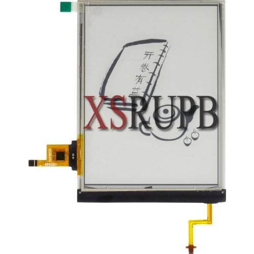 New 6 inch ED060SCT within backlight and touch Eink LCD Display screen for InkBOOK Lumos D61FL ebook readers free shipping