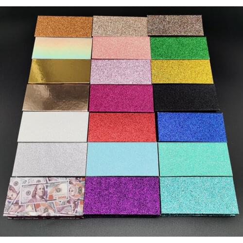 Wholesale False Eyelashes Package Makeup Eyelash Packaging Box Custom Logo Lash Boxes Packaging Mink Lashes Case Bulk Vendors