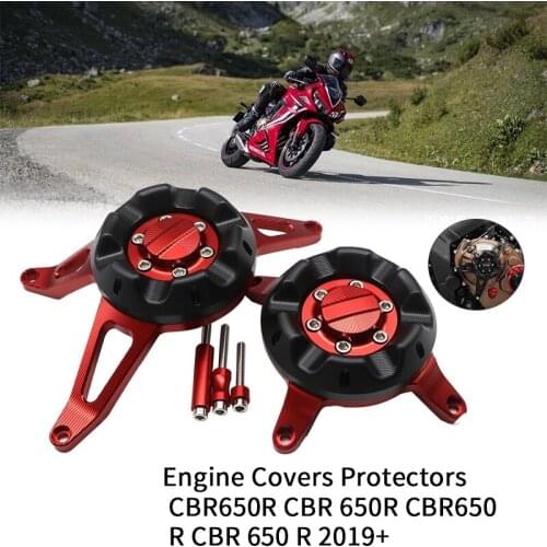 Motorcycle Covers Protectors for Honda CBR650R CBR650 CBR 650 R 2019+ Engine Case Slider Cover Fall Protector