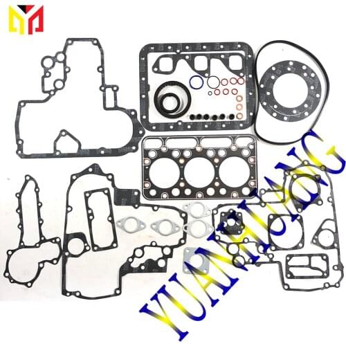 D1303 Engine Full Gasket Kit Overhual Set For KUBOTA Excavator Tractor Diesel Cylinder Head Valve Seal
