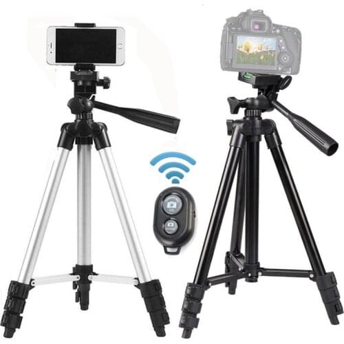 Aluminum Phone Tripod Cellphone Camera Stand Professional Teipode for Mobile Tripie for Iphone Samsung Xiaomi Smartphone Canon