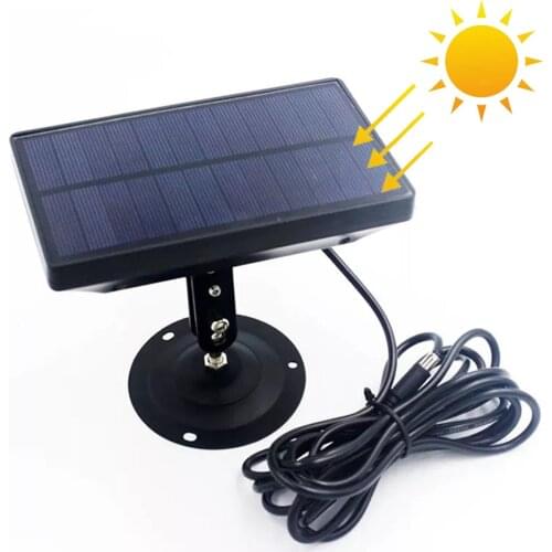 Solar Panel 1800mAh 9V Rechargeable Battery Waterproof For Otudoor Hunting Trail Camera HC300 HC500 HC700 HC801 HT HC Model Cam