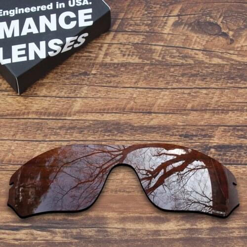 ToughAsNails Resist Seawater Corrosion Polarized Replacement Lenses for Oakley Radar Edge Sunglasses Brown (Lens Only)