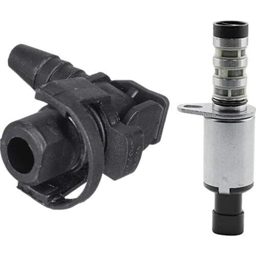 2 Set Car Accessories: 1 Set Throttle Pipe Joint 55354565 & 1 Pcs Solenoid Variable Valve VVT