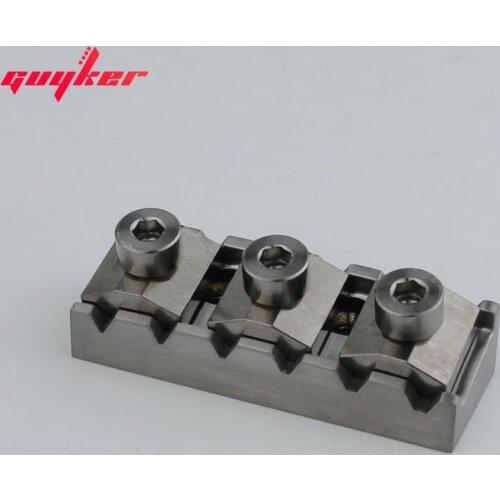 43MM Whole Titanium Alloy Guitar Locking Nut String Lock for FR Guitar Tremolo Bridge Parts