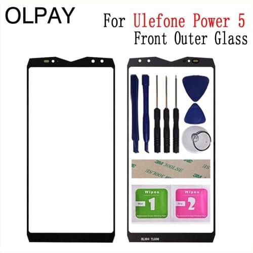 5.5" Mobile TouchScreen For Ulefone T1 Touch Screen Glass Digitizer Panel Lens Sensor Glass Free Adhesive And Wipes