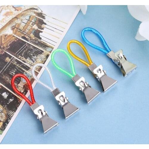 5pcs Tea Towel Clips Pegs Hangers Clothes Hanging on Hooks Loops Hand Towels Organizer Kitchen Bathroom