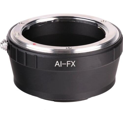 AI-FX Camera Lens Adapter for Nikon AF Lens for Fujifilm X-Pro1 X-Pro2 X-T1 X-T2 X-T20 X-T10 Camera adapter ring Thread Mount