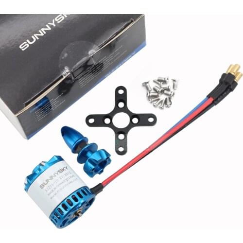 Sunnysky X2216III KV880 960KV 1100KV 3-4S Outrunner Brushless Motor For Aerobatics Multi-rotor Quadcopter 3D Airplanes Toys