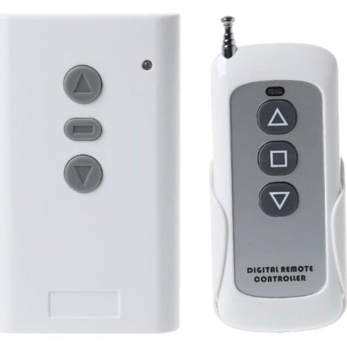 1Set 110-220V Wireless Receiver Transmitter 3 Buttons Remote Controller Switch for Electric Projector Screen Accessories