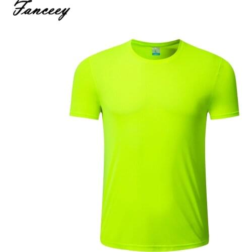 Fanceey Sport Shirt Homme Running Men Designer Quick Dry Tshirts Slim Tops Sport Mens Fitness Tee Muscle Bodybuilding T Shirt